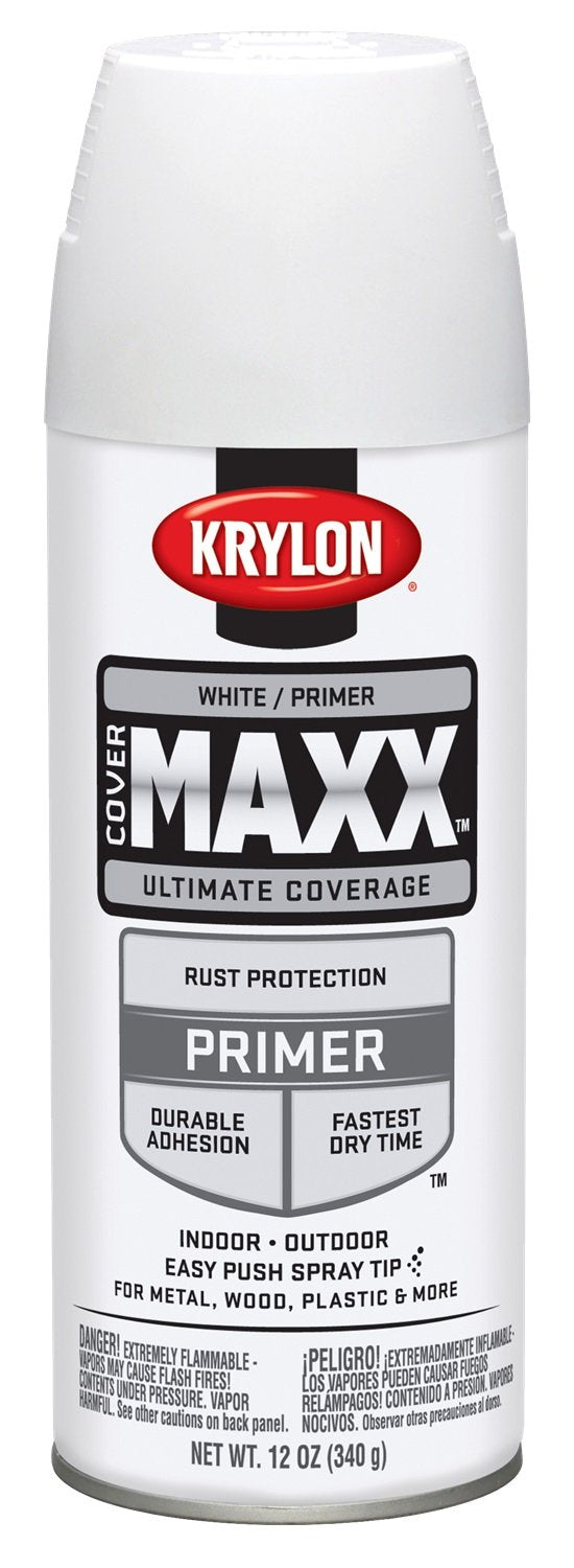 Krylon, Krylon K09188000 COVERMAXX Primer, blanc, 12 onces