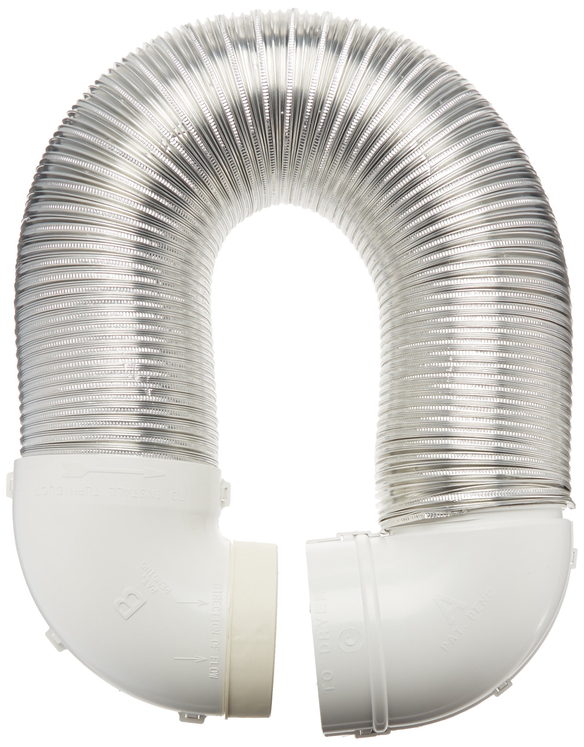 Lambro, Lambro Industries 4004 Quick Connect Flexible Aluminum Duct Dryer Vent Kit