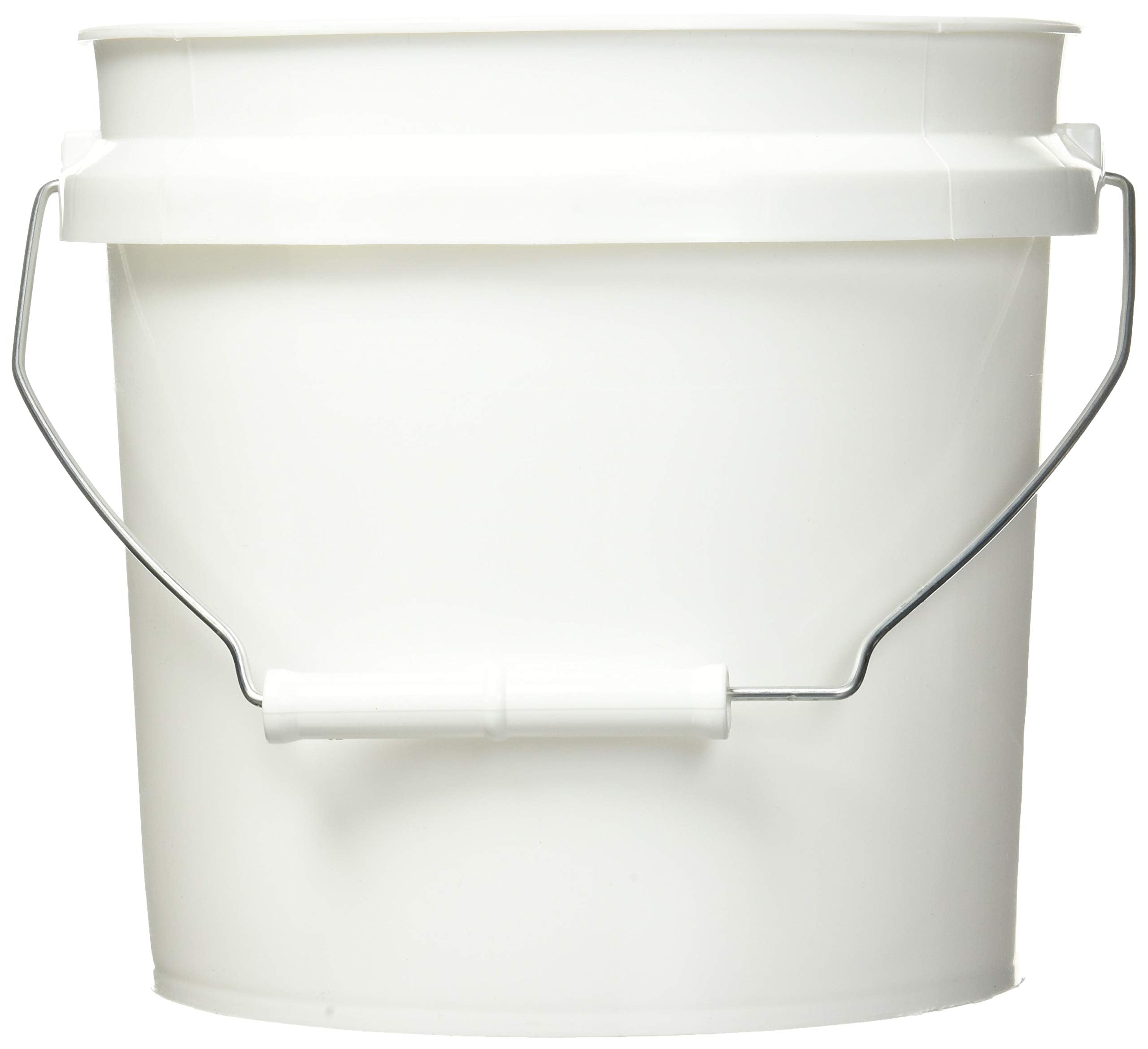 Leaktite, Leaktite 744456 Seau en plastique blanc de 1 gallon Seau/conteneur de peinture