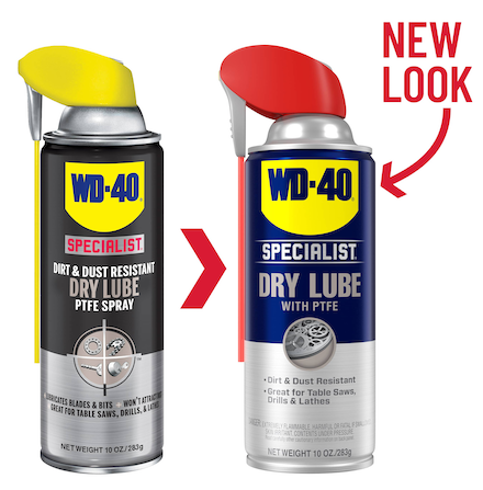 WD-40, Lubrifiant sec spécialisé avec PTFE, 10oz