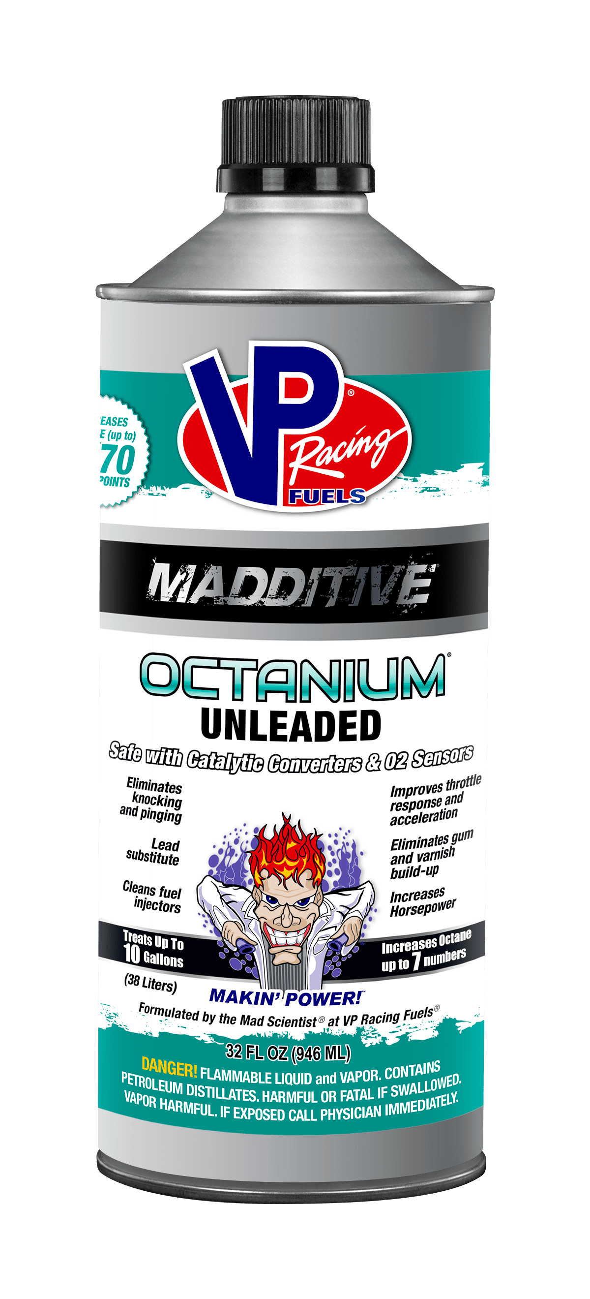 Vp Racing, Madditive Vp Octanium Sans Plomb - 32 Oz