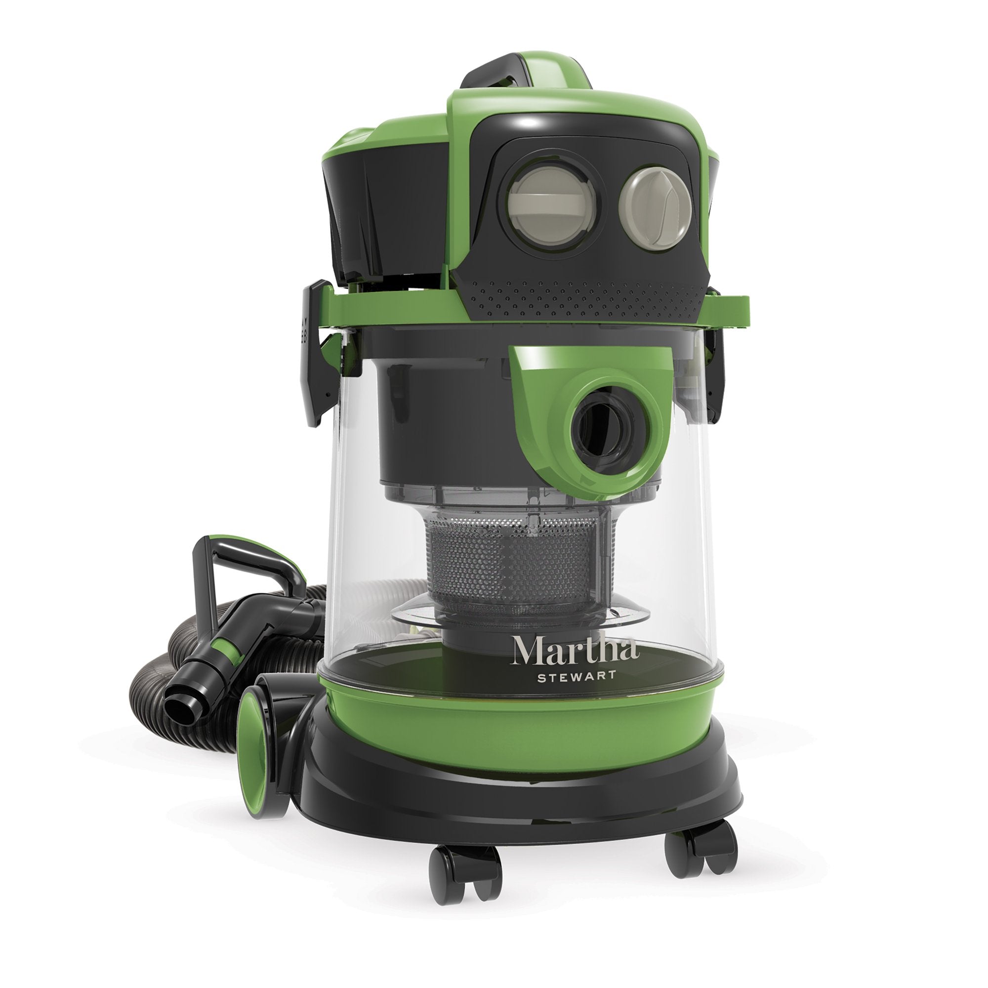 Martha Stewart, Martha Stewart MTS-WDV40 Ultra-Portable Wheeled Multi-Cyclone Wet/Dry Vacuum | 4 Gallon | 8.5-Amp | 80 CFM | Included Accessory Bundle [REMANUFACTURED] (en anglais seulement)