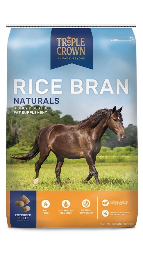 Couronne triple alimentation, Naturals Stablize Rice Bran