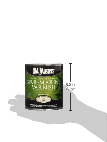 Maîtres anciens, Old Masters 92304 Vernis marin à l'étain, satiné