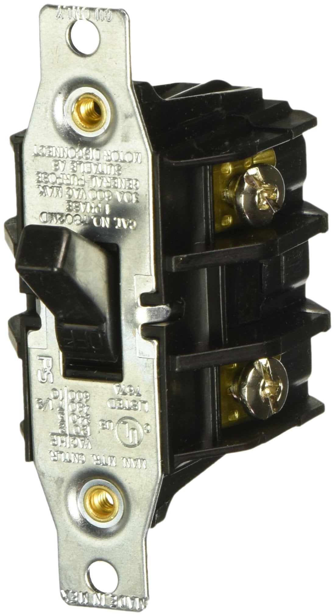 Pass & Seymour, PASS & SEYMOUR 7802 30a 1phase Man Switch