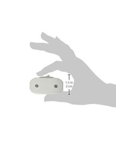 Pass & Seymour, Pass & Seymour 5406WCC10 Interrupteur pour cordon d'alimentation, 6 ampères, 120 volts, blanc