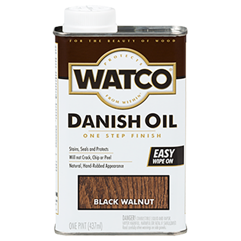 WATCO, Pinte Huile danoise - Noyer noir