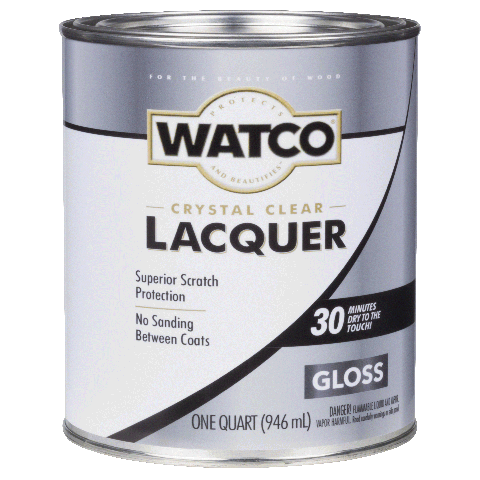 WATCO, QT Vernis transparent pour bois - Brillant