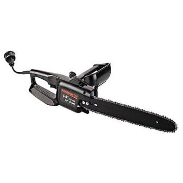 Remington, RM1415A Remington 14" Electric Chain Saw ; 8A ; 1.5 Peak HP Motor Low Kickback Bar