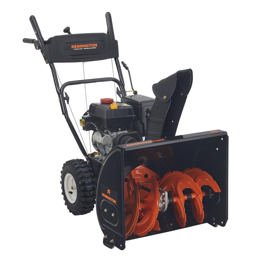 Remington, Remington 24-in 208CC 2-Stage Self-Propelled Gas Snow Blower with Electric Start (Souffleuse à essence autopropulsée de 24 pouces 208CC avec démarrage électrique)