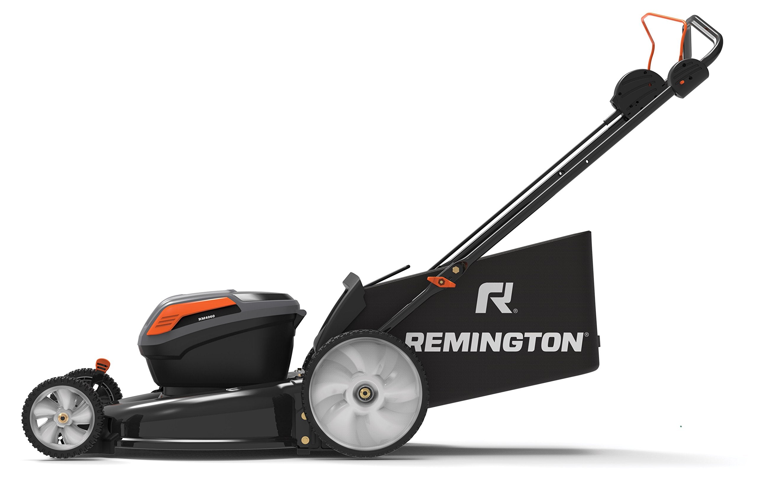 Remington, Remington RM4060 40V 21-Inch Cordless Battery-Powered Push Lawn Mower with Electric Start (tondeuse à gazon poussée sans fil de 21 pouces avec démarrage électrique)