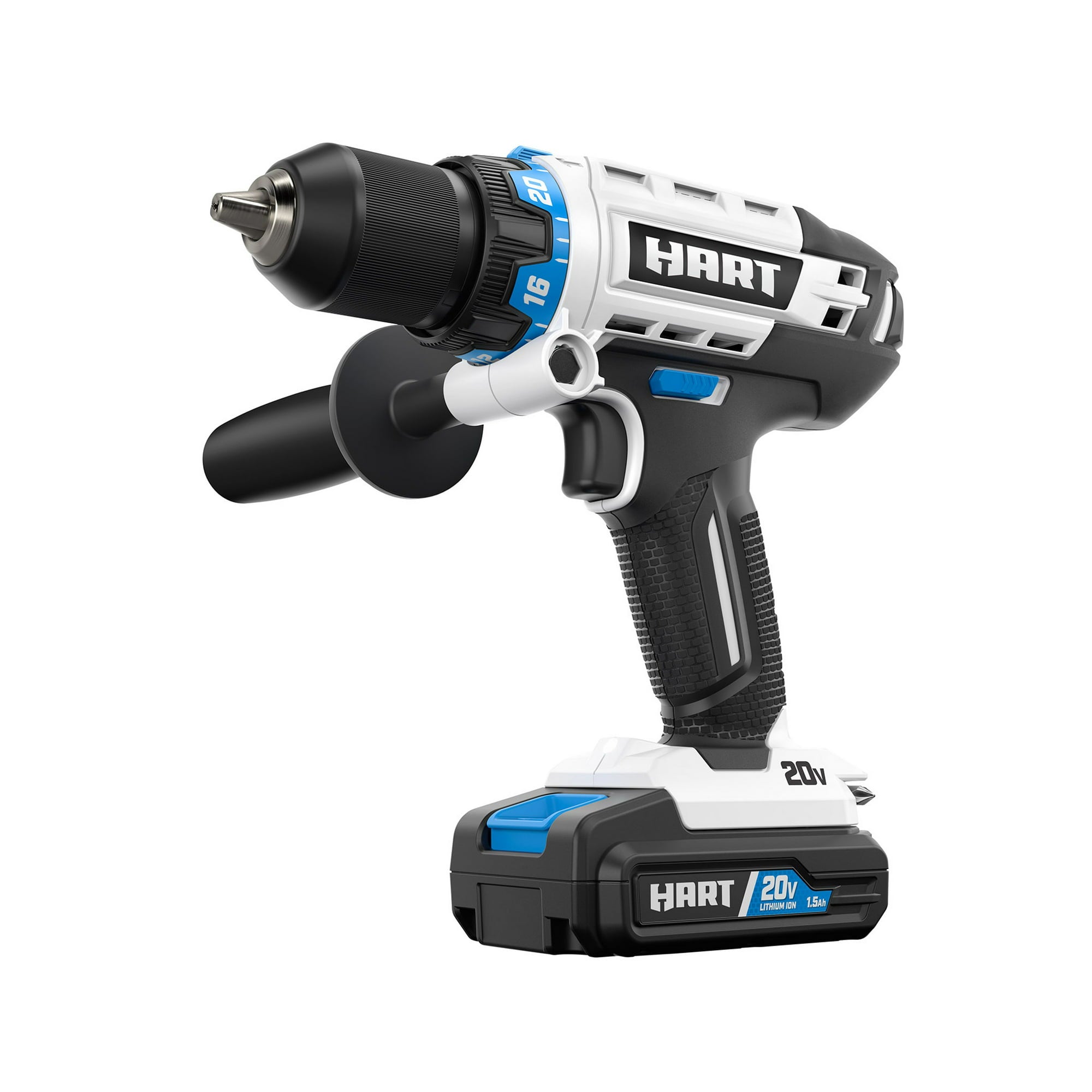 HART, (Restauré) HART 20-Volt Cordless 1/2-inch Hammer Drill Kit (1) 1.5Ah Lithium-Ion Battery (Refurbished)