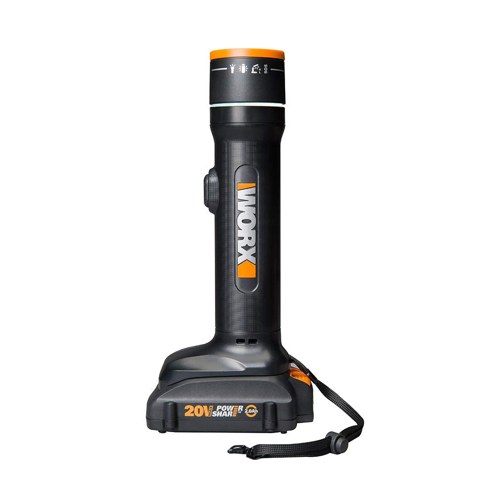 Worx, Restauré Scratch and Dent Worx WX027L 20V Power Share Multi-Function LED Flashlight (Refurbished)