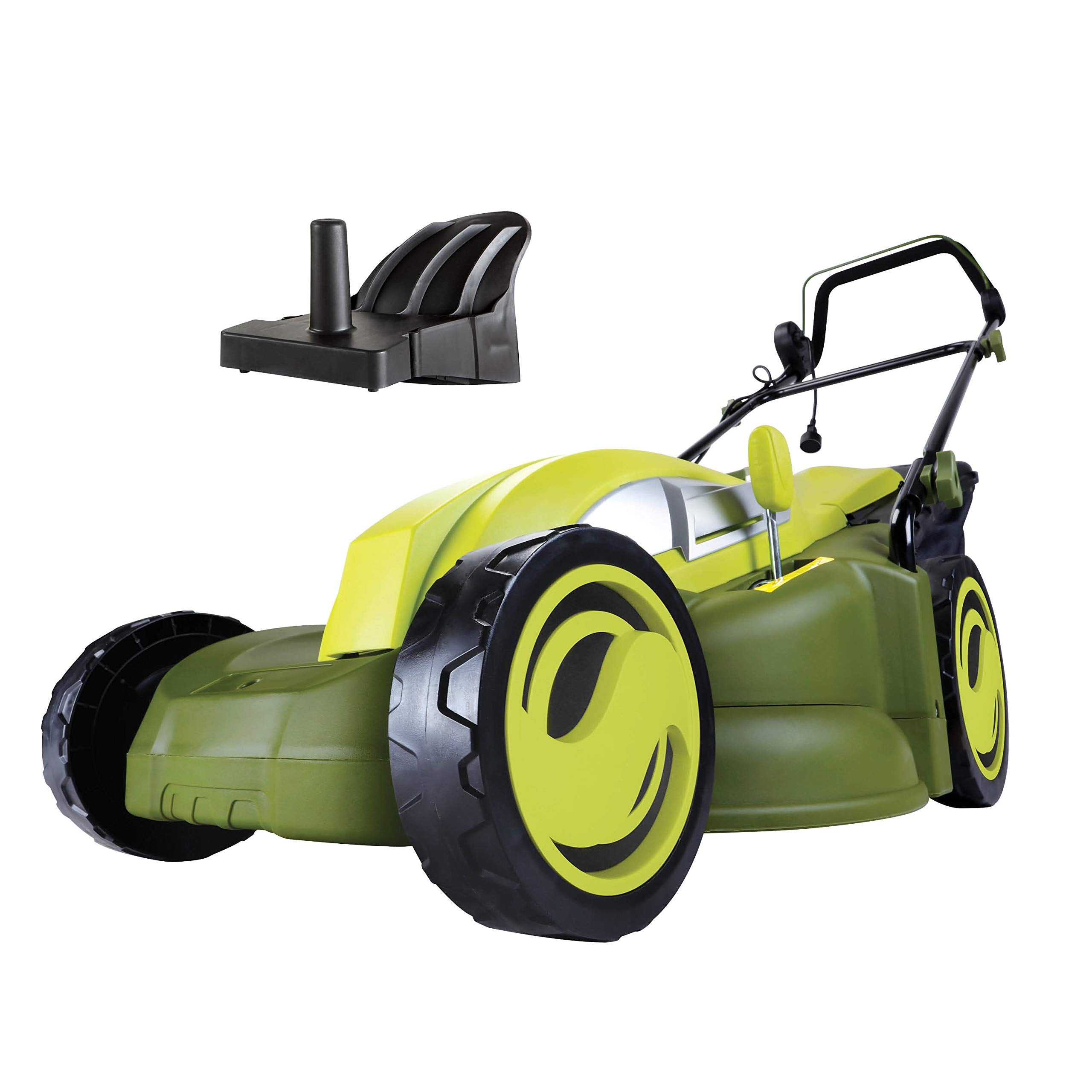 Sun Joe, (Restauré) Sun Joe MJ403E 17-Inch 13-Amp Electric Lawn Mower/Mulcher, 7-Position Adjustment, 12-Gallon Detachable Grass Collection Bag, Lightweight, Standard (Remis à neuf)