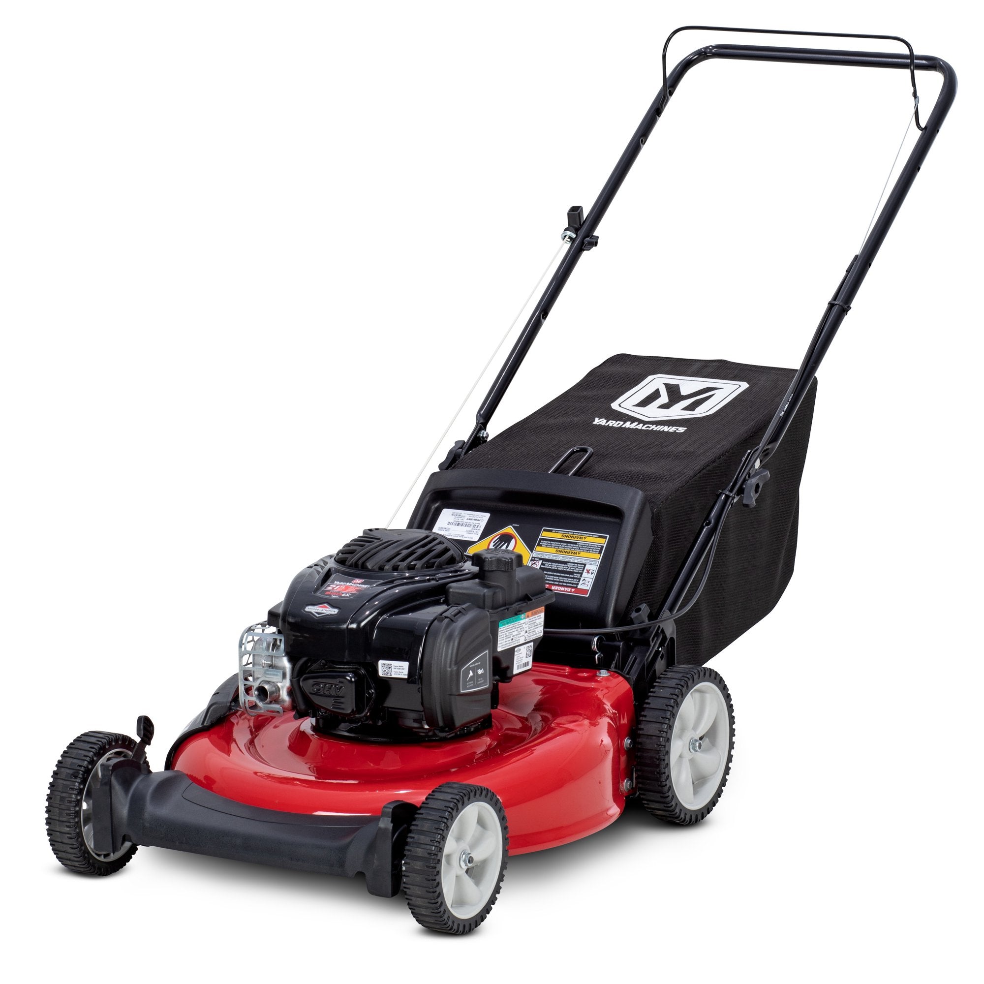 Machines de chantier, Restored Yard Machines 21-in Walk Behind Push Lawn Mower With 140cc Briggs & Stratton Gas Powered Engine (refurbished)