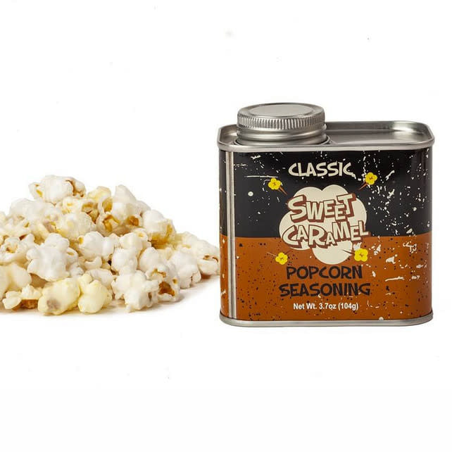 Wabash, Retro Tins Popping Collection Assaisonnement pour Maïs Popcorn au Caramel Doux