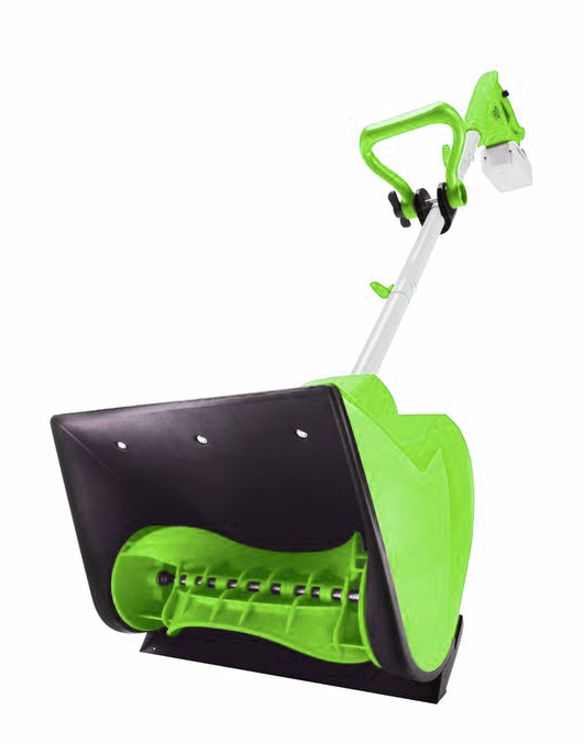 Snow Joe, SD Snow Joe 24V-SS11-XR 24-Volt iON+ Cordless Snow Shovel Kit | 11-Inch | W/ 5.0-Ah Battery and Charger Green (Refurbished)