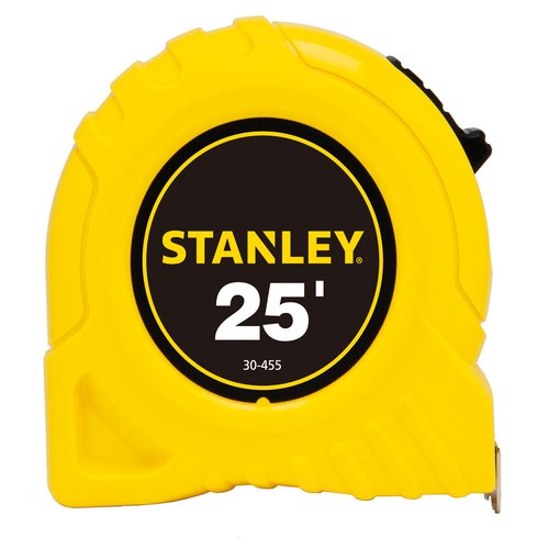 STANLEY, STANLEY CONSUMER TOOLS 30-455 1 "x25' Yellow Tape Rule