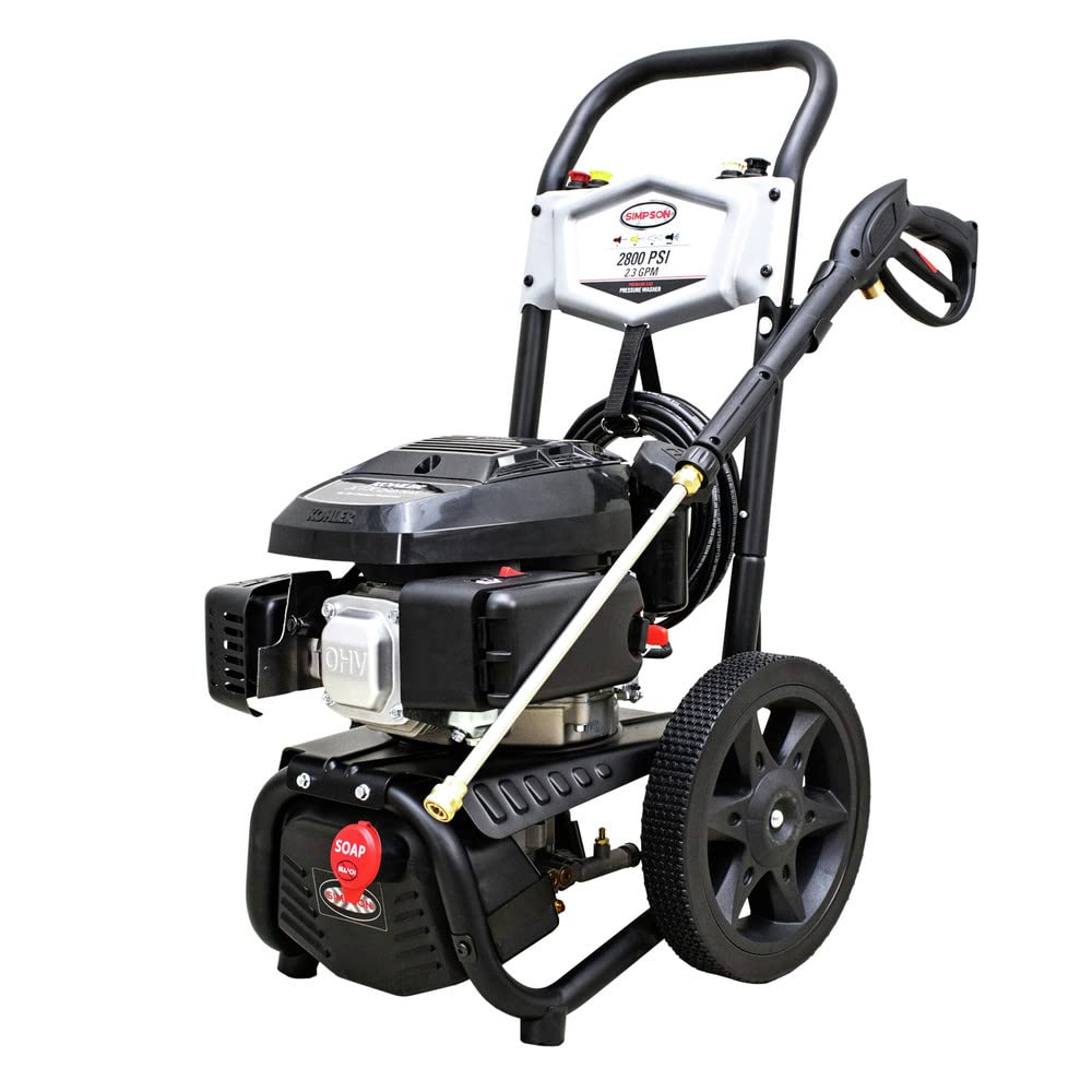 Simpson, Simpson MS61114-S MegaShot Series 2800 PSI Kohler Engine 2.3 GPM Axial Cam Pump Cold Water Premium Residential Gas Pressure Washer [Enlèvement local seulement].