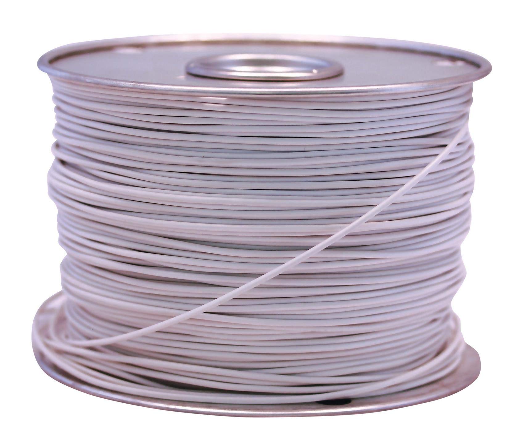 Fil de fer sud, Southwire 55671423 Fil primaire, bobine en vrac de calibre 12, 100 pieds, blanc