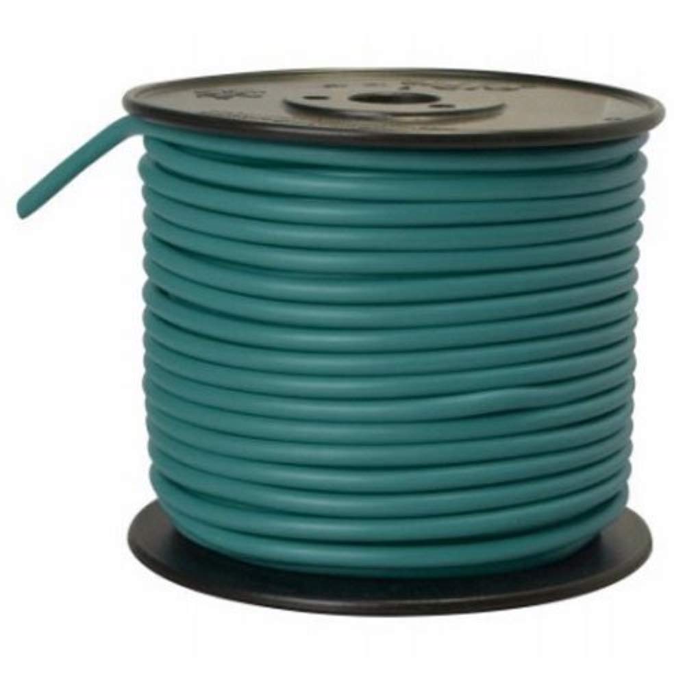 Fil de fer sud, Southwire 56133023 Fil primaire, bobine en vrac de calibre 10, 100 pieds, vert