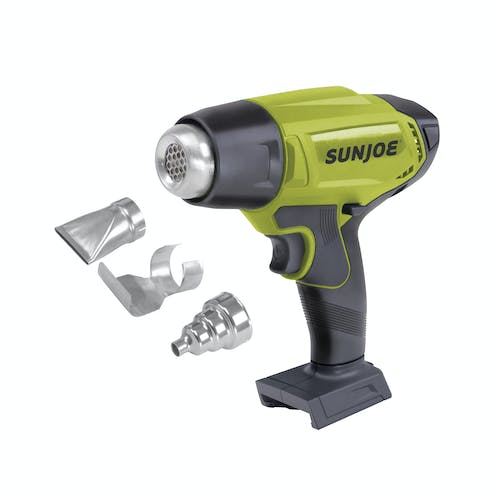 Sun Joe, Sun Joe 24V-HG100-CT 24-Volt IONMAX Cordless Heat Gun | 1022 °F | 5 Second Ramp | Accessories for Crafts, Shrinking, Paint Stripping, DIY | Tool Only (Refurbished)