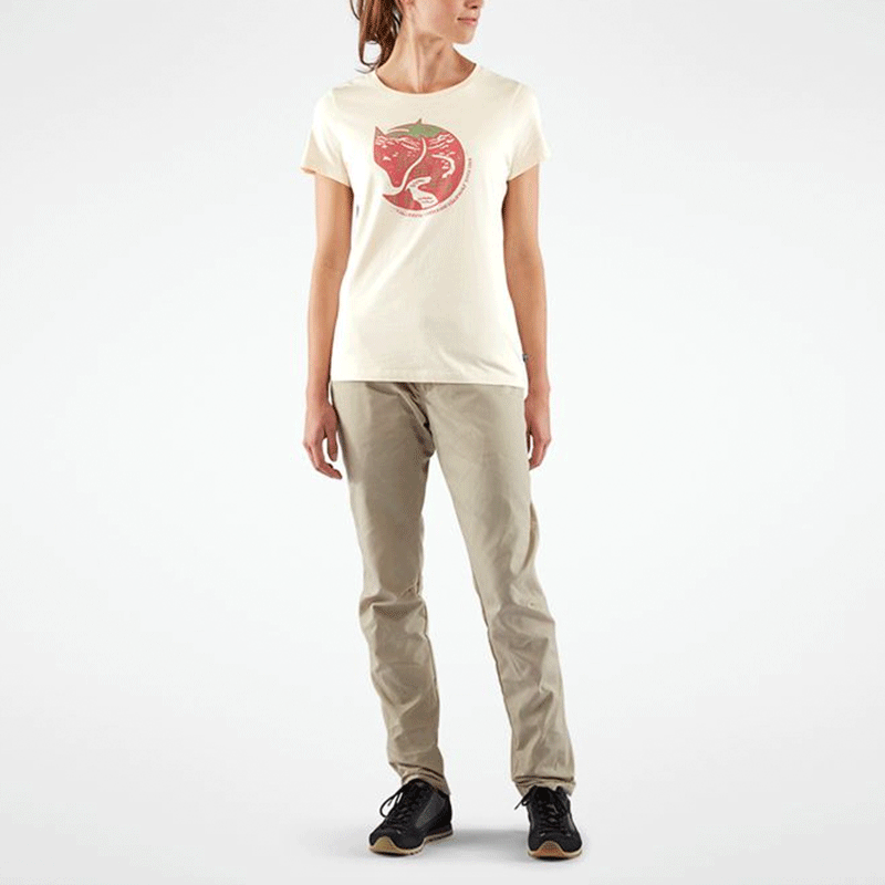 Fjallraven, T-Shirt Femme Renard Arctique