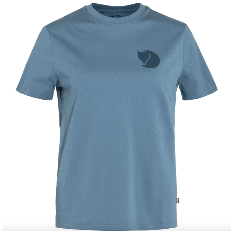 Fjallraven, T-shirt Fox Boxy Logo pour femmes