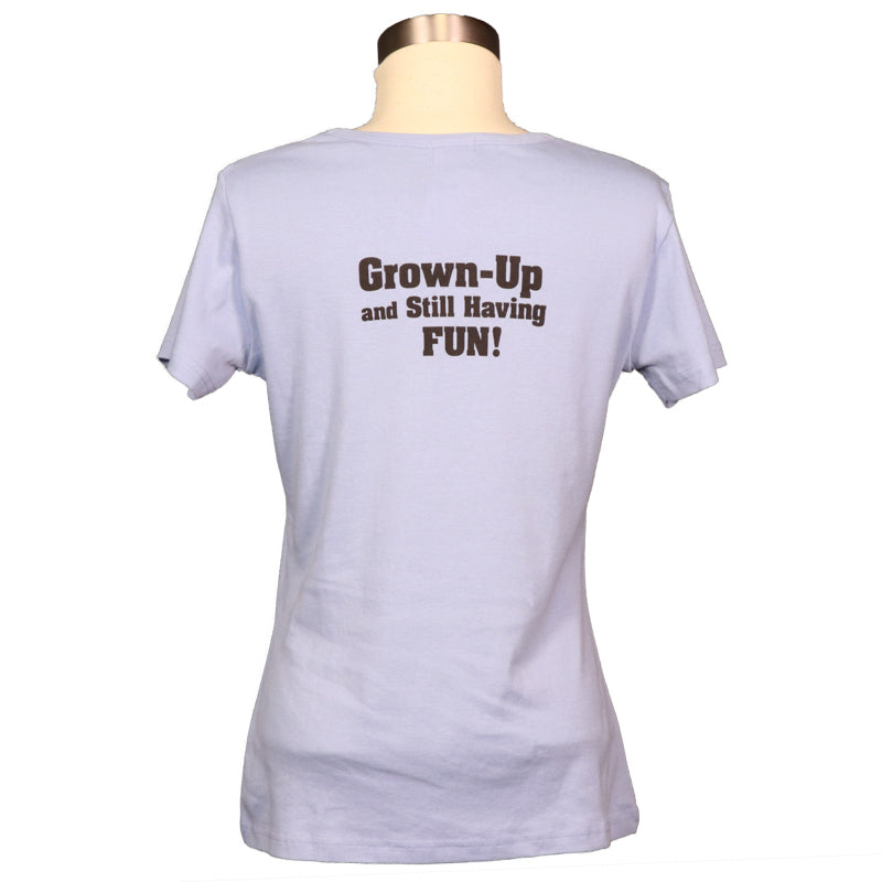 Pourvoyeur de l'équipe JAX, T-shirt Grown Up/Outdoor Gear pour femmes