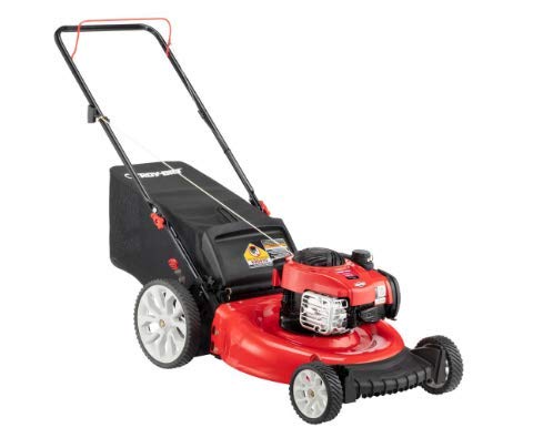 Troy-bilt, Tondeuse à gazon poussée Troy-Bilt 21in. 140cc Briggs & Stratton restaurée avec sac arrière et kit de déchiquetage inclus