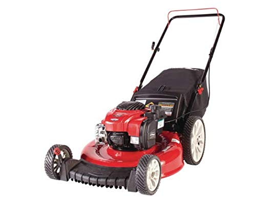 Troy-bilt, Tondeuse à gazon poussée Troy-Bilt 21in. 140cc Briggs & Stratton restaurée avec sac arrière et kit de déchiquetage inclus