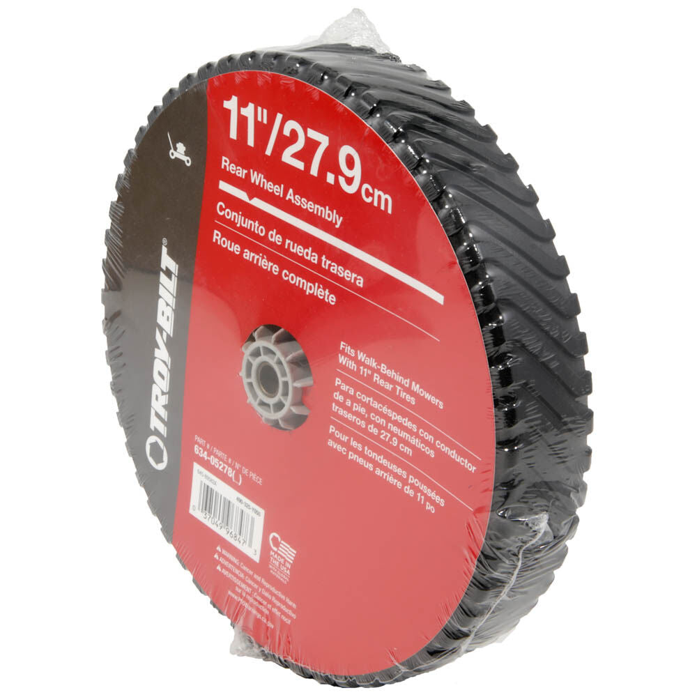 Troy-bilt, Troy-Bilt 11-inch Lawn Mower Wheel Model 490-325-M056 Oem Genuine