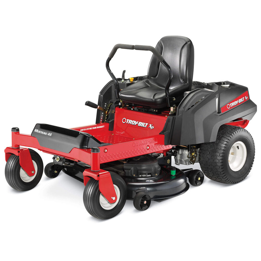 MTD, Troy-Bilt Mustang 46 à rayon de braquage zéro, avec plateau de coupe de 46" et prise de force électrique (Remis à neuf)