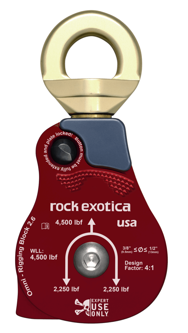 Roche Exotique, Bloc Omni de manutention de matériaux Rock Exotica® 2,6"