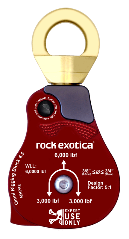 Roche Exotique, Bloc Omni de manutention de matériaux Rock Exotica® de 4,5 po