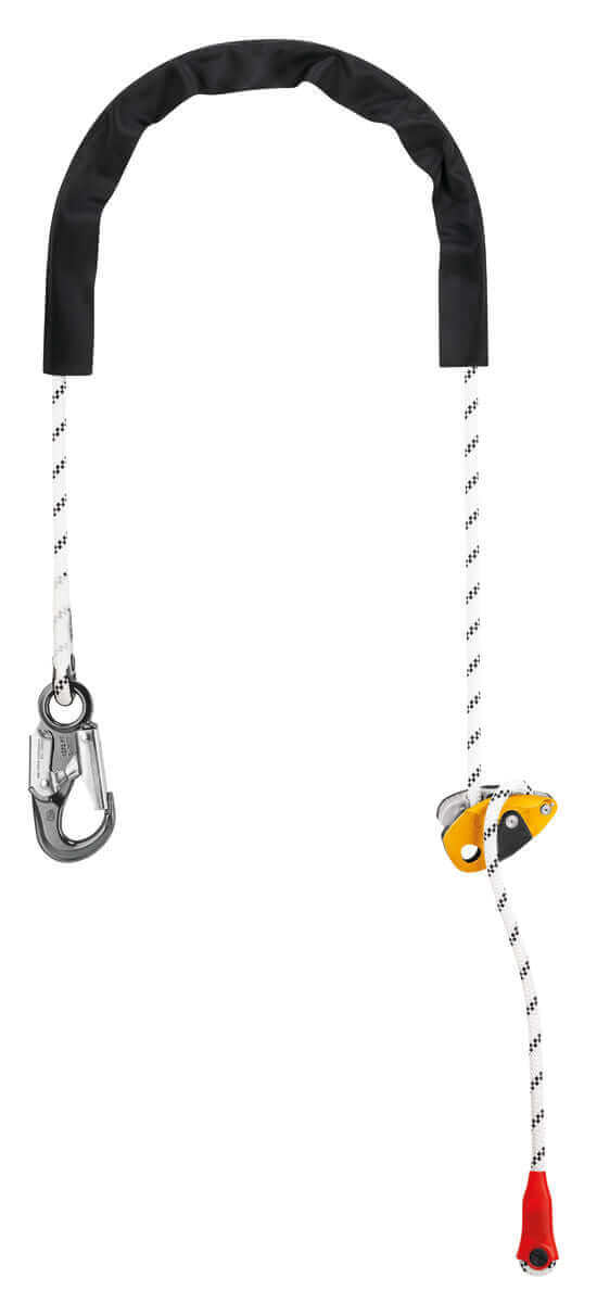 Petzl, Longe réglable avec crochet Grillon Petzl de 3 mètres