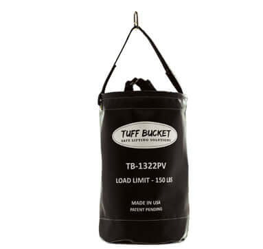 Seau de tuf, Seau Tuff 13"x22" Vinyle Noir (150Lbs)