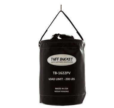 Seau de tuf, Seau Tuff 16"x22" Vinyle Noir (200Lbs.)